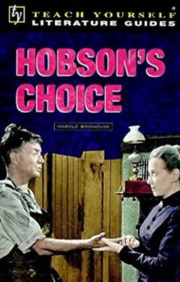 Hobson's Choice Paperback Tony, Hubbard, Shelagh Buzan