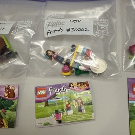 LEGO Lot Of 4 Sets Of Friends 41110/41017/30202/41024 All Complete