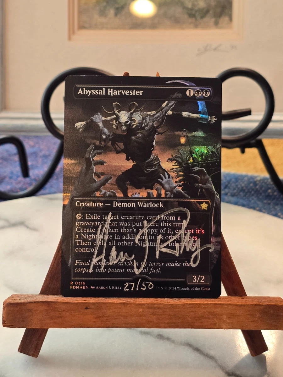 The Abyss Magic: The Gathering Individual Trading Card Games for