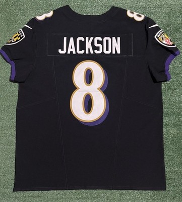 Lamar Jackson Baltimore Ravens Black Nike Vapor F.U.S.E. Elite