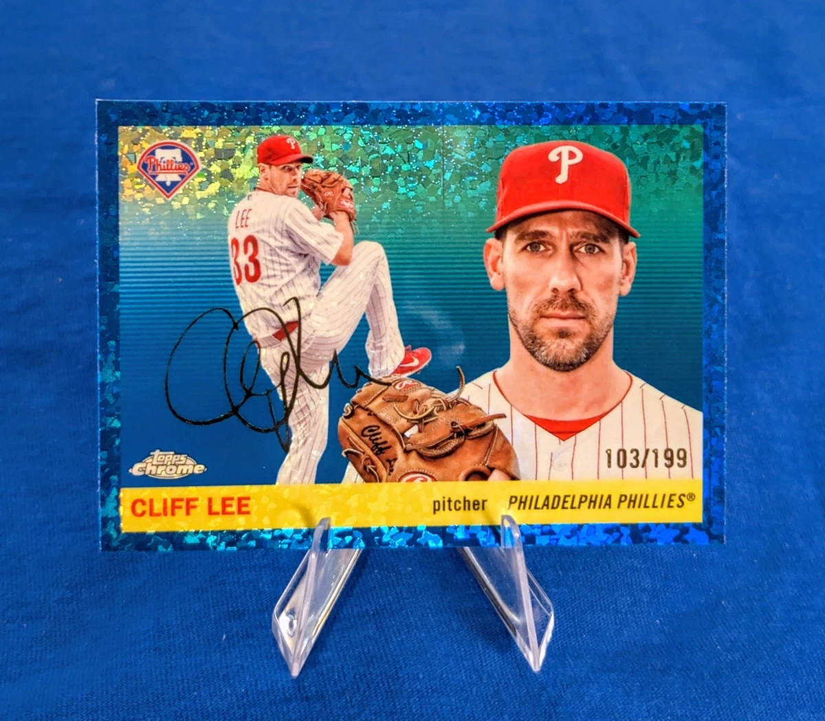 Major Leagues (MLB) Cliff Lee Baseball Serial Numbered Sports