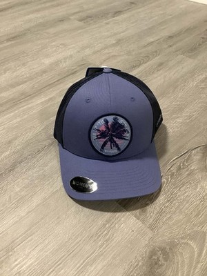 Columbia Adult PFG Sun Up Til Sun Down Snapback Mesh Back Hat Cap Blue NWT