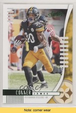 2019 Panini Absolute Green James Conner #17 READ 0c6