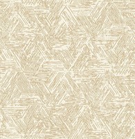 Fd27033_Terrasse Dreieck Distressed Blass Gold Tan Creme Fine Decor Tapete