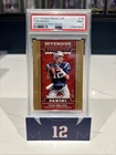 TOM BRADY 2017 PANINI PREDICTOR GOLD INSERT /10 PSA 9 INVEST GOAT HOF MVP TB12