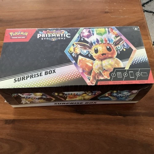POKEMON  PRISMATIC EVOLUTIONS SURPRISE BOX NEW FACTORY SEALED- FREE SHIPPING !!!