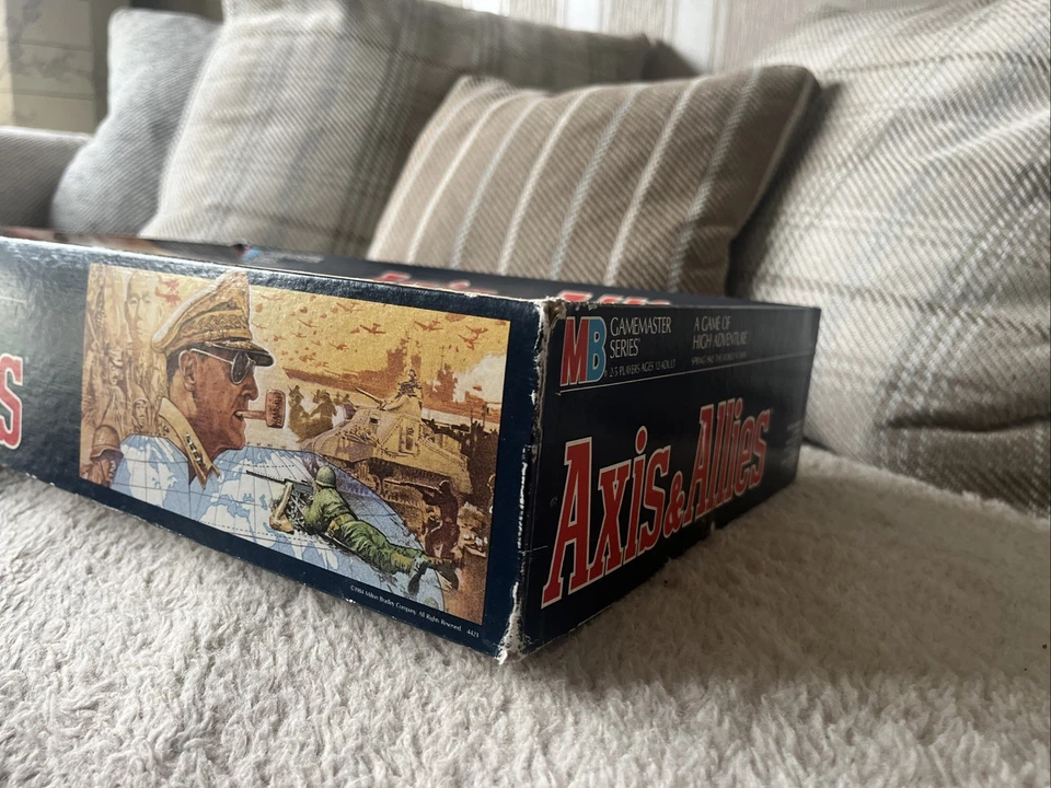 Milton Bradley Vintage 1984 Axis & Allies Spring 1942 Board Game Unused - Image 4 of 4