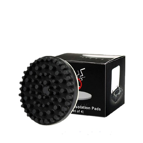 4Pcs Rubber Isolation Stand Feet Pads Turntable Record Player Vibration Reducer - Picture 7 of 8