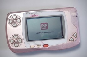 WonderSwan Color console pearl pink Excellent Japan system US Seller