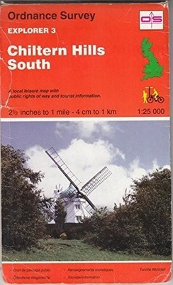 Chiltern Hills South (Explorer Maps) by Ordnance Survey Sheet map, folded Book
