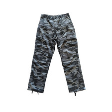 NWOT Rothco BDU Pants M Regular Gray Camo Cargo Trousers 55/45 Cotton Poly Men s