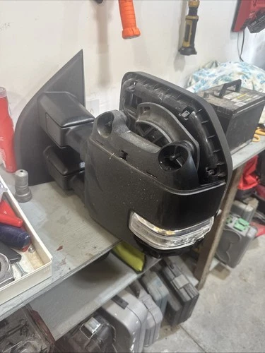 OEM Ford Super duty Left Driver Side Electric Tow Mirror Blind spot Heated