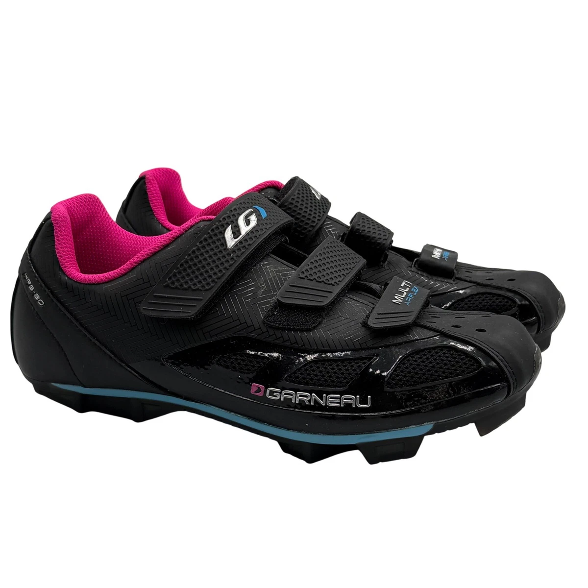 Chaussures VTT Louis Garneau HRS-80 Femme - Taille 42/11, Noir Et Sarcelle