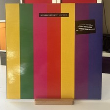 Pet Shop Boys Introspective LP Album Vinyl Record PCS 7325 Parlophone - EX/EX