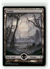 Swamp (252) - Full Art 252 Land Amonkhet Magic: The Gathering Near Mint