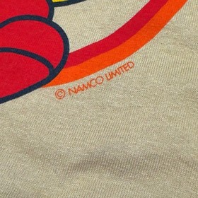 Pac Man T Shirt USA Made Pacland Namco Famicom Retro Collectible Item