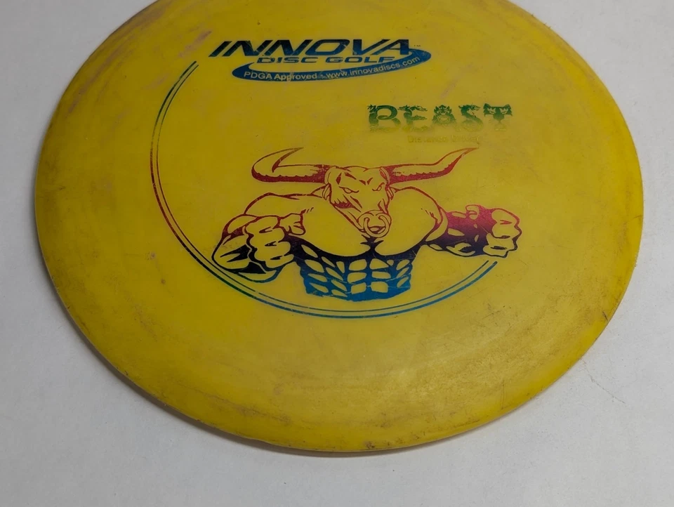 Innova DX Beast Disc Golf Distance Driver PFN 150g Yellow - Image 2 of 4
