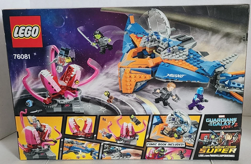 Lego 76081 Marvel Super Heroes ~ THE MILANO vs THE ABILISK ~ Gamora NEW - Image 2 of 4