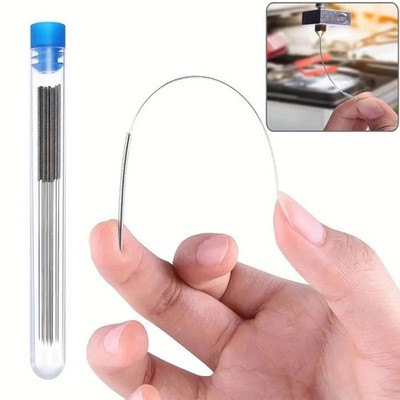 3D Printer Nozzle Cleaning Needles Stainless Steel Cleaner Kit 0.2-0.4mm , 10pcs