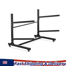 Heavy Duty Freestanding Kayak Storage Rack for 2 Kayaks, SUPs  Canoes