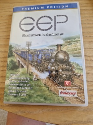 EEP Eisenbahn.exe Professionell 3.0+Handbuch, CD-Rom, Eisenbahn-Simulation NEU