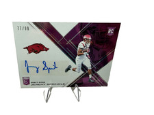 Jeremy Sprinkle 2017 Donruss Elite Collegiate Purple Auto /99 #170