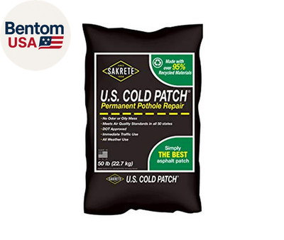 | U.S. Cold Patch Permanent Pothole Repair | 50 Lb