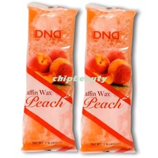 2x DND Spa Paraffin Wax Refill Premium 16fl.oz-453g Professional Wax Scent Peach