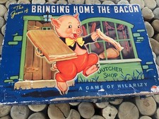   Bringing Home The Bacon  Game 1939 RARE    