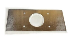 Taco Marine Anodized 5" X 11 3/4" X 3/8" Rectangle Plate F36-0611BXZ