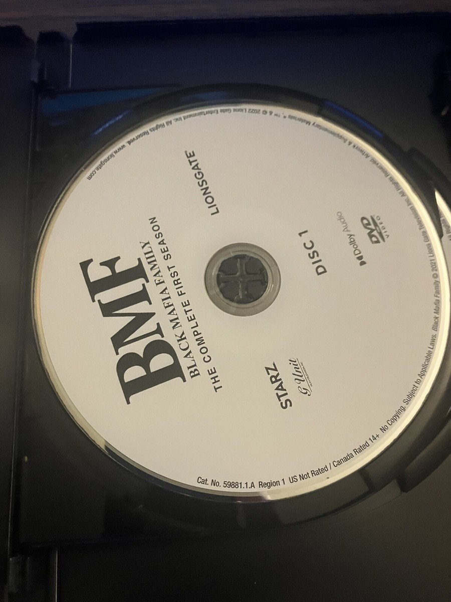 BMF - Season 1 DVD Black Mafia Family Complete First Season