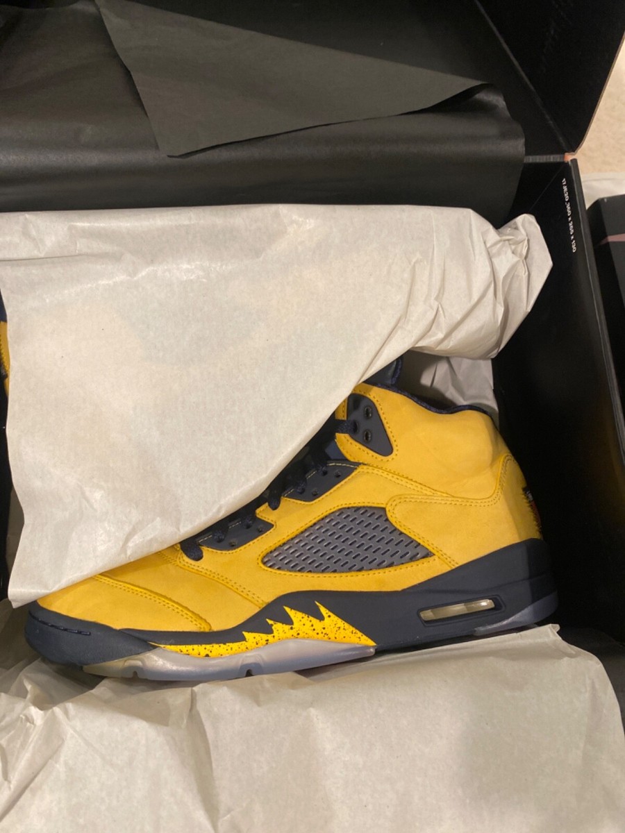 Yellow Jordan Air Jordan Michigan Price Size 11 Air Jordan Retro