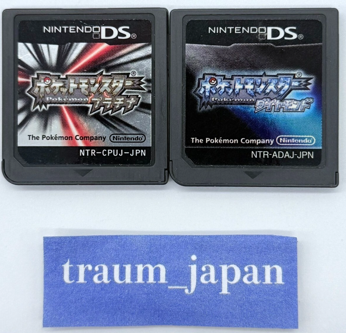Pokemon Platinum & Diamond set Nintendo DS Japanese Cartridge only