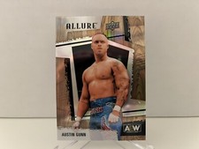 2022 AEW Wrestling Upper Deck Austin Gunn #57 Table Parallel Insert Card