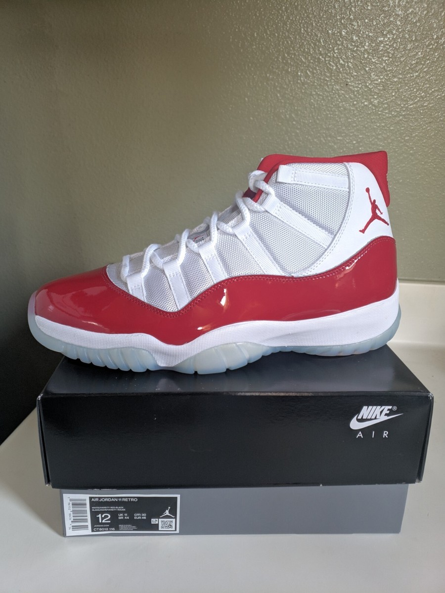 Size 12 _ Nike Air Jordan 11 Retro 2022 Cherry Black Varsity Red