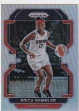 2022 Panini WNBA Prizm Silver Refractor #135 Erica Wheeler