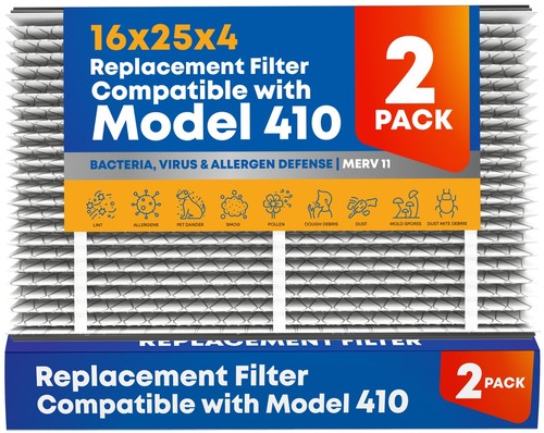 FilterLux Replacement Filters Compatible With AprilAire 410 (2 Pack) - Picture 3 of 10