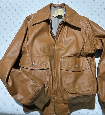 Schott Lederjacke Farbe Whisky 