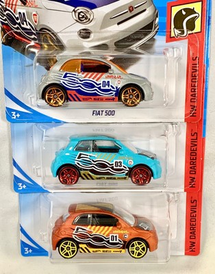 hot wheels fiat 500 daredevils