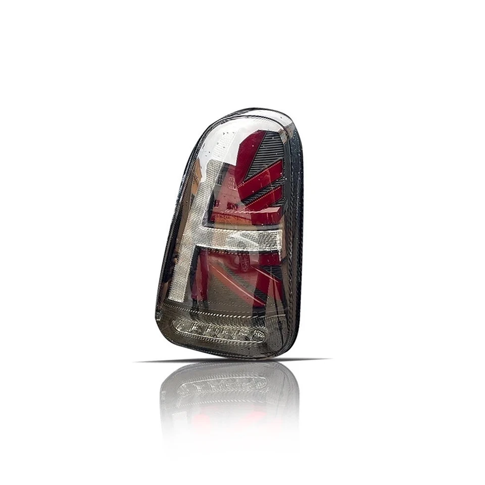 For MINI R53 Smoke Red LED Union Jack Rear tail Lights R50, R52 One Cooper S JCW - Image 2 of 4