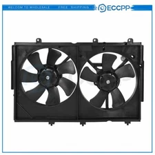 Radiator Condenser Cooling Fan Assembly For 2003 2004-2006 Mitsubishi Outlander
