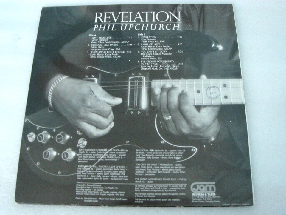 L5-PHIL UPCHURCH-REVELATION-US LP-1982-NM- EX LIBRARY COPY-Jazz-Funk/Soul - Image 2 of 4