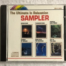 Relaxation Sampler CD Meditation Nature Sounds 6 Song Studio Album 60 Minutes
