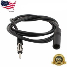 Car Stereo Radio 3 Ft M-f Auto Amfm Antenna Extension Cable Wire Cord Us Car Stereo Radio 3 Ft M-f Auto Amfm Antenna Extension Cable Wire Cord Us