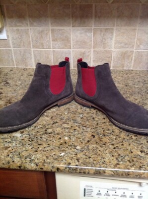 BRAND NEW Nordstrom The Rail Kingston Chelsea Boot Brown Suede Sz 44 EU/11 US The Rail | Shoes | Nordstrom The Rail Brown Suede Boots Pull  main image 2