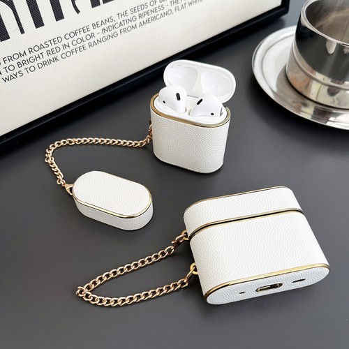 Pour Airpods 1er/2ème/3ème Pro 2 Joli Mini Sac Seau Housse de Protection en Cuir - Photo 6 sur 16