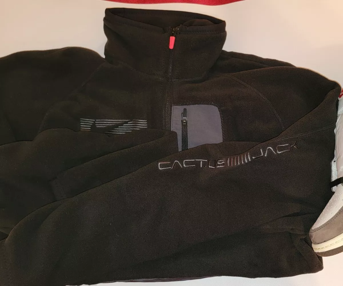 Travis Scott CACT.US CORP x Nike NRG BH Quarter Zip Jacket sz Small