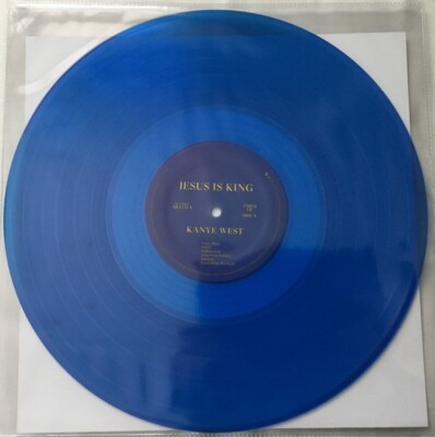 Kanye West - Jesus Is King 1x Vinyl LP Blau Translucent Neu