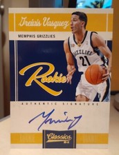 2010-11 Classics 065/699 Greivis Vasquez #152 Rookie Auto MARYLAND TERRAPINS