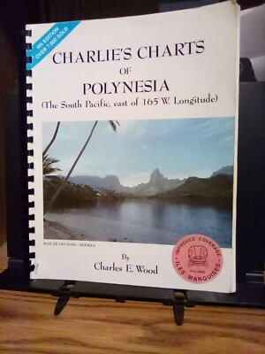 ''Charlie's Charts of Polynesia''  by Charles E. Wood  Good Spiral Paperback